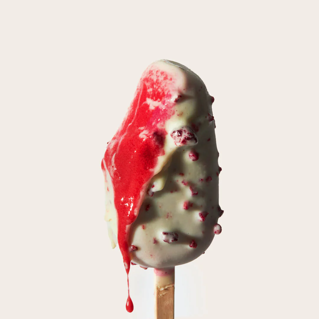 Raspberry & White Chocolate Gelato Bar - Image 3